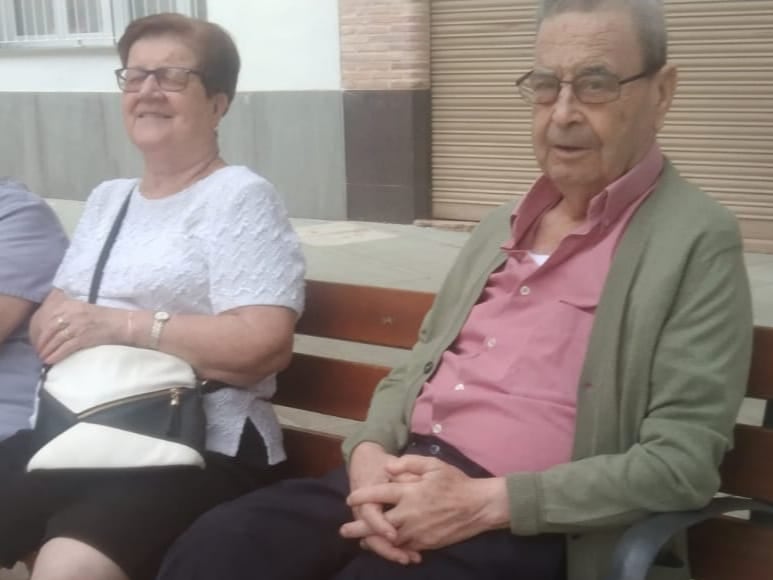 Antonia y Aureliano en una foto cedida por la familia