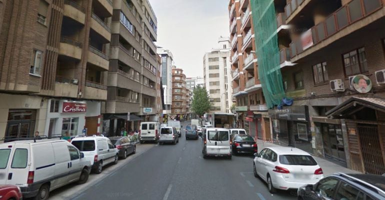 La calle Tinte está hoy cortada y ocupada
