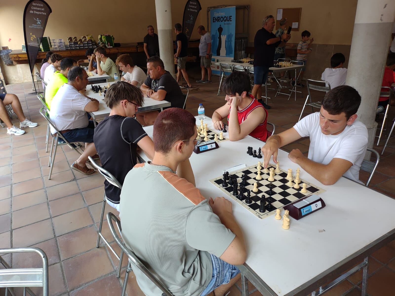 Edición pasada del Circuito de Ajedrez Somontano.
