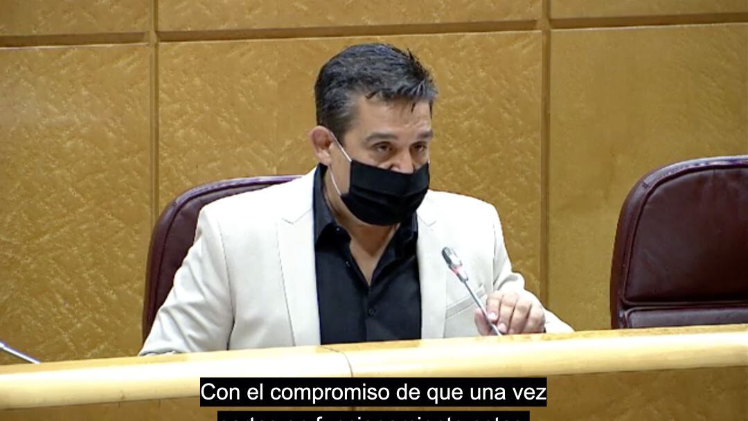 El senador de Compromís, Carles Mulet