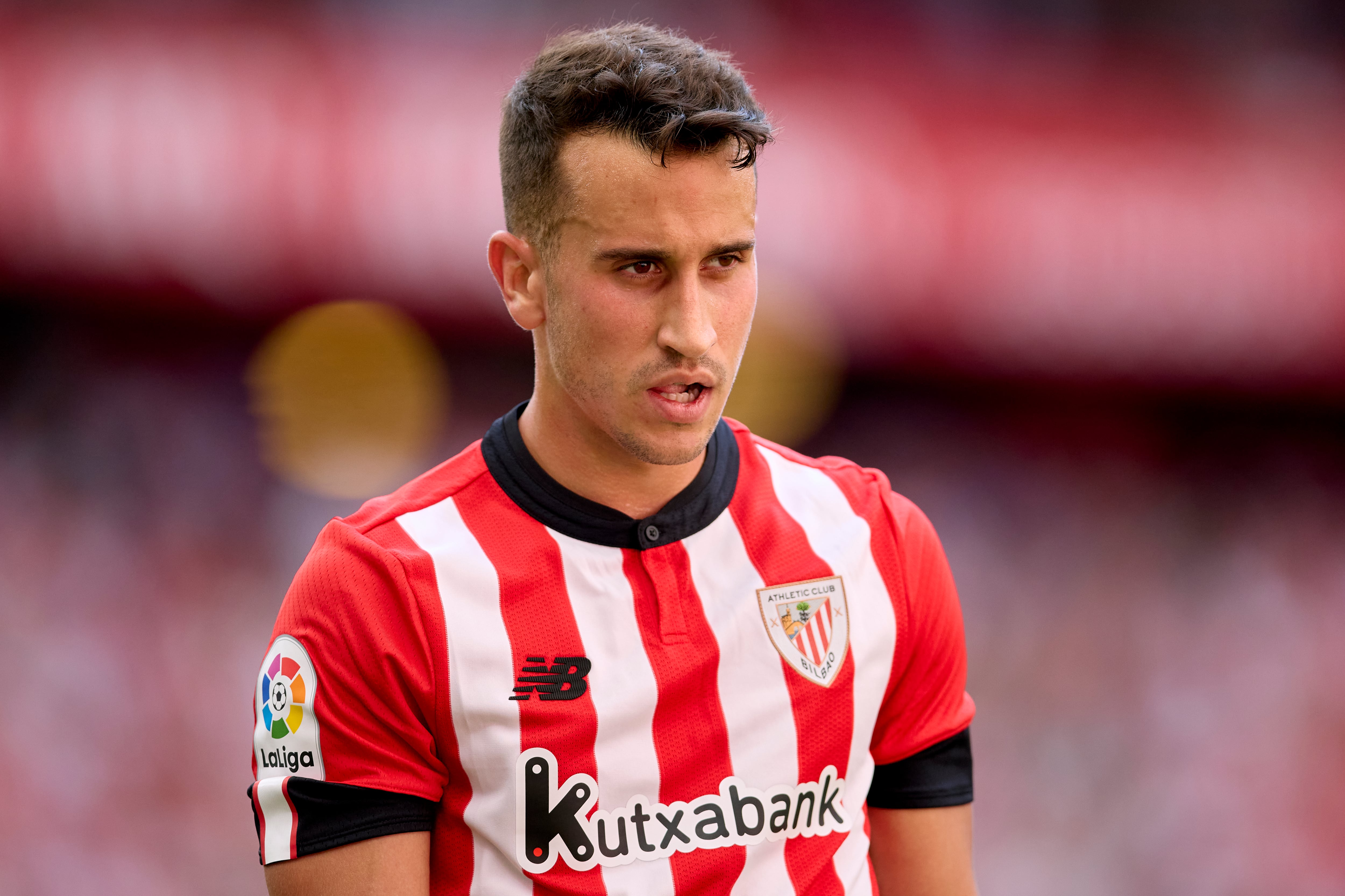 Berenguer, durante el partido frente al Espanyol