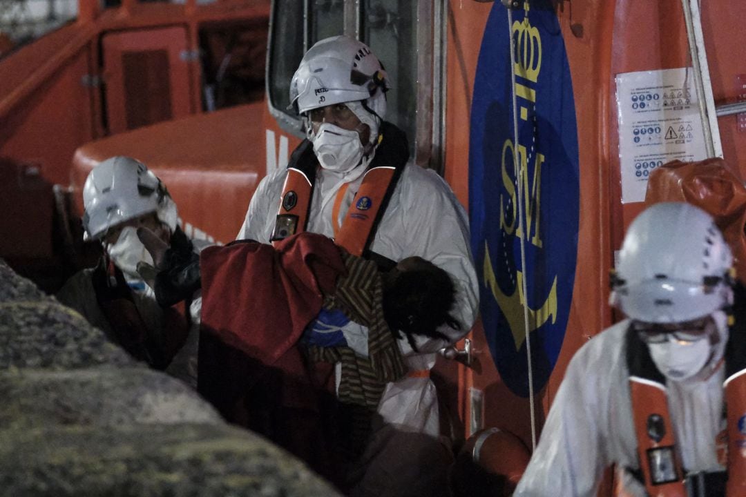 Imagen del rescate del pasado martes