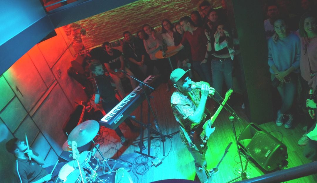 Nil Moliner el pasado otoño en la sala Pícaro de Toledo