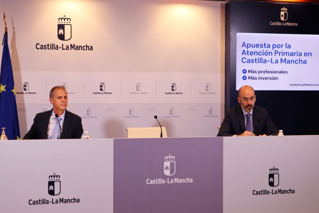 Javier Rodriguez e Iñigo Cortázar en rueda de prensa