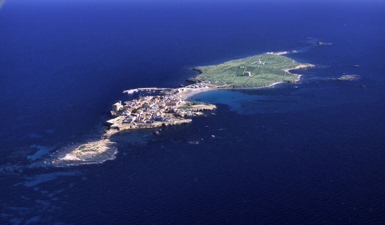 Vista aérea de Tabarca