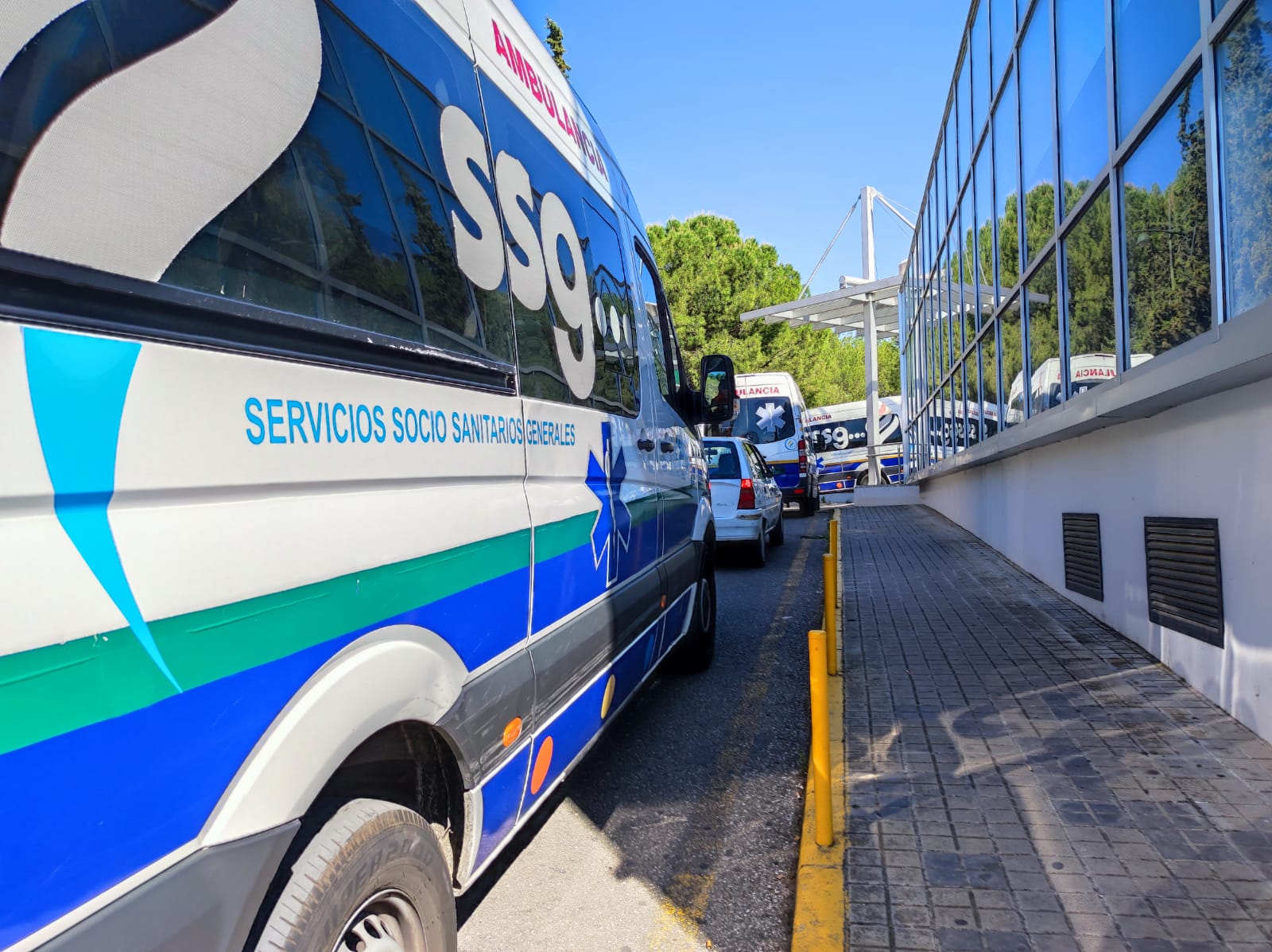 Ambulancias de SSG, concesionaria del transporte sanitario de la provincia de Córdoba