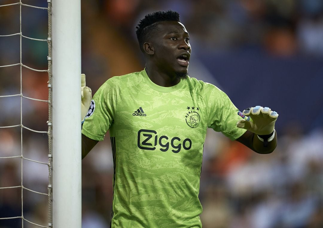 André Onana, futbolista camerunés que juega como guardameta en el Ajax