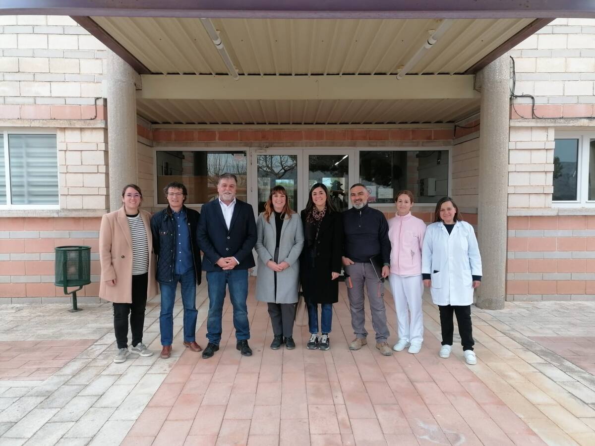 El equipo de Gobierno visita las obras del Centro de Personas con Discapacidad Peña Rubia