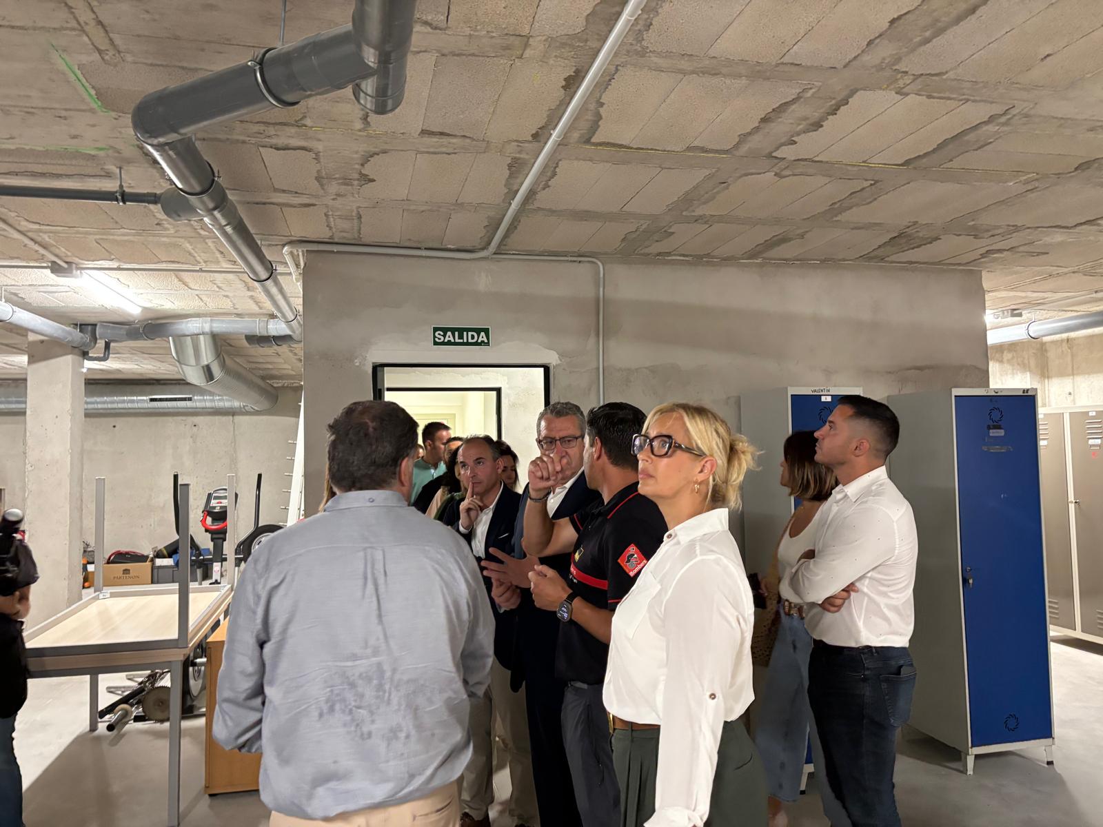 Inauguración parque de bomberos de Villena