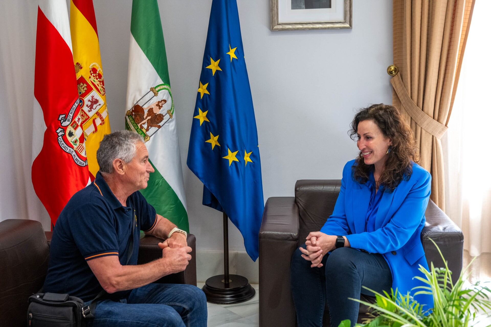 La Alcaldesa de Almería y Fulgencio Hernández