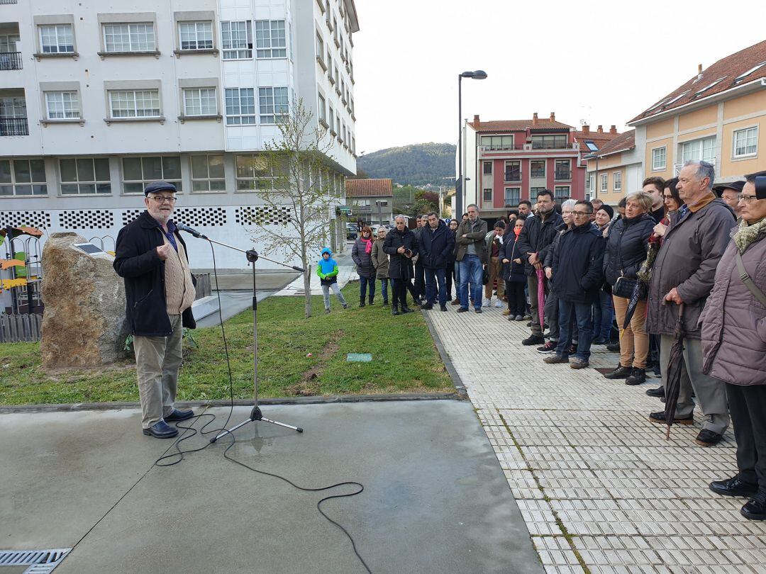 El alcalde de Cangas, Xosé Manuel Pazos, durante un acto municipal.