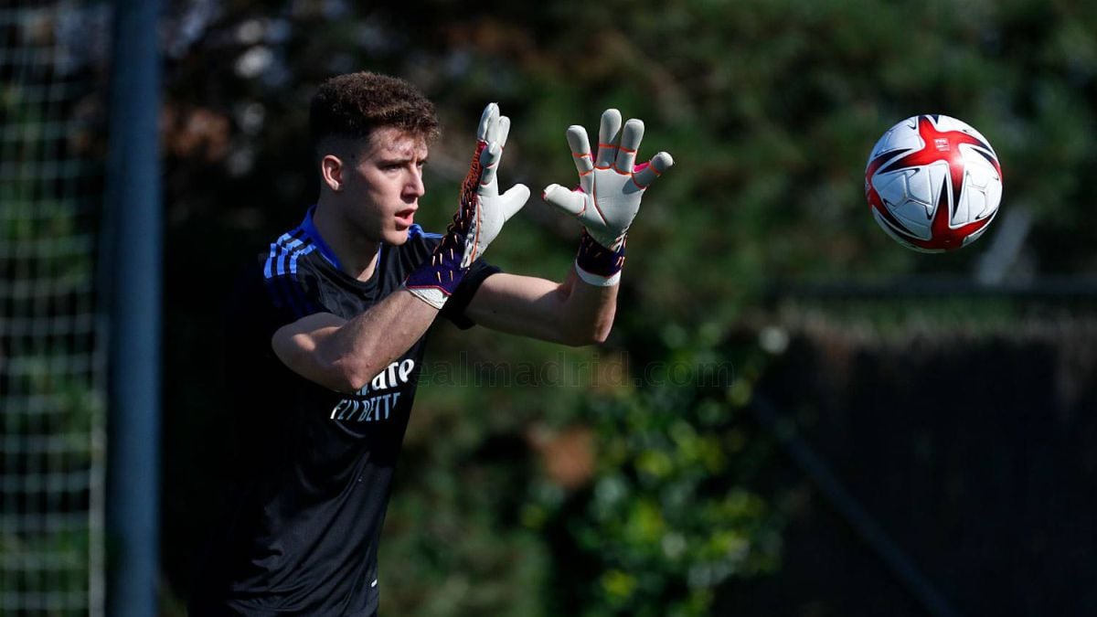 Luis Díaz, tercer portero del Real Madrid