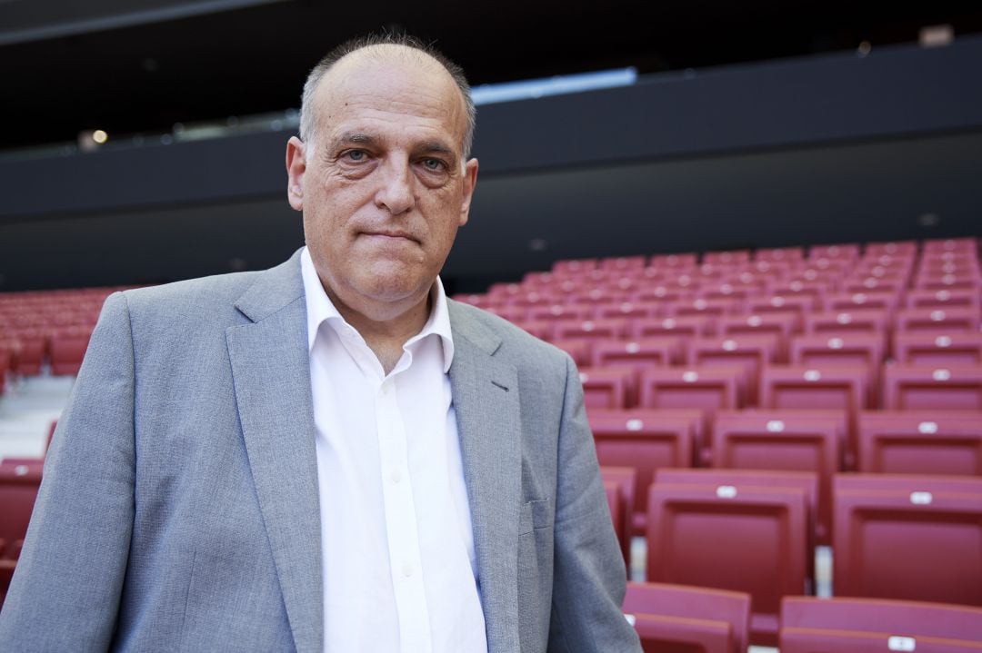 Javier Tebas, presidente de la LFP