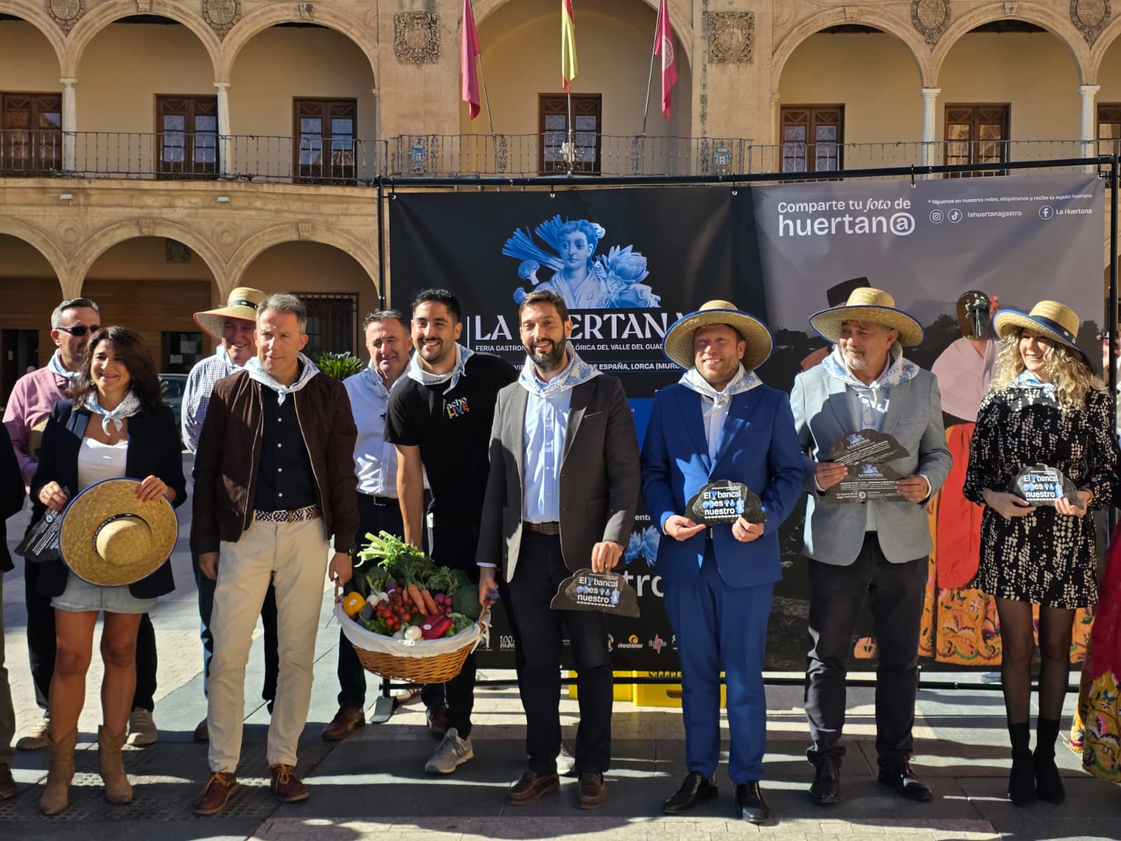 Presentación de La Huertana en Lorca