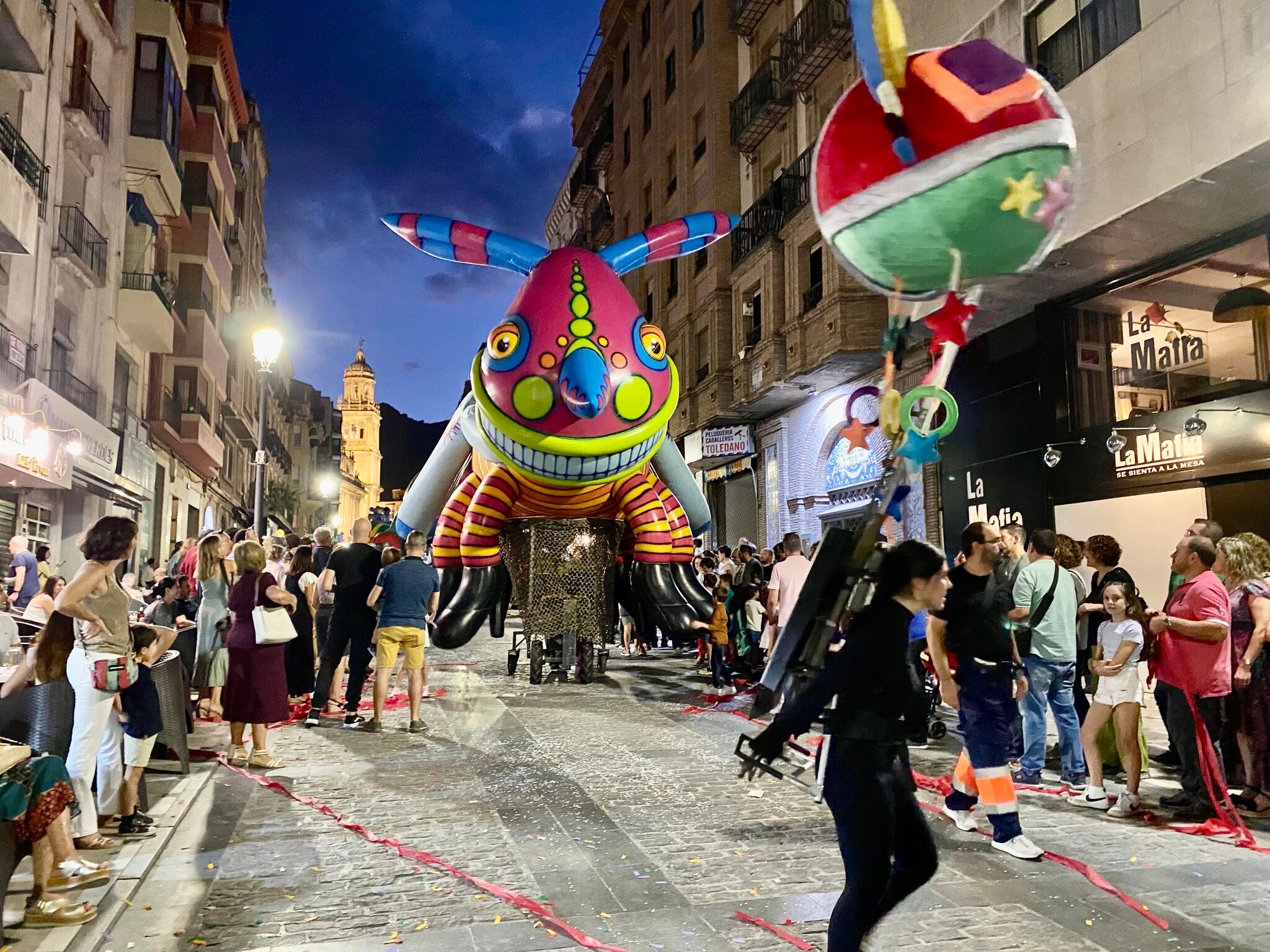 Cabalgata inaugural de la feria de San Lucas 2022 de Jaén.