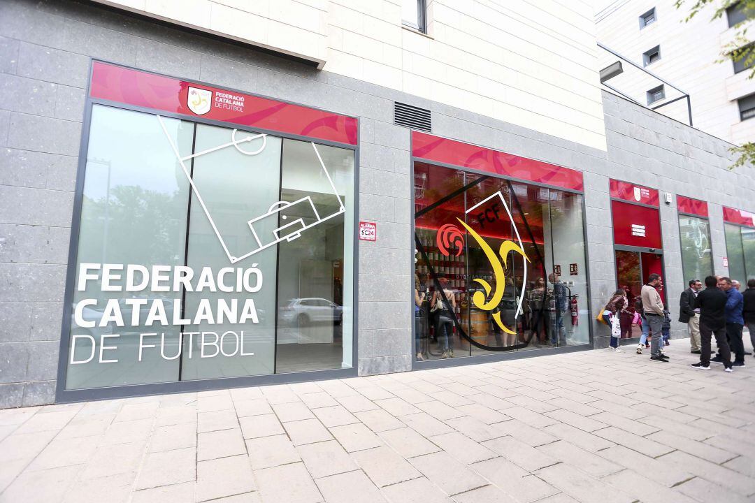 Una de les seus de la Federació Catalana de Futbol