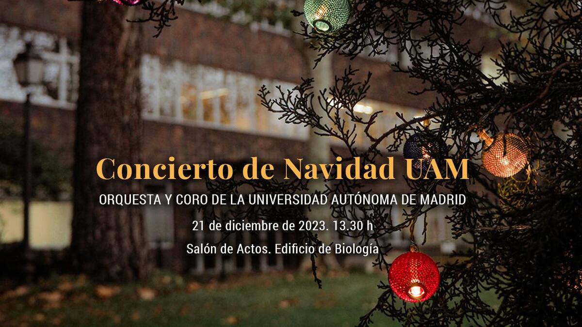 Hablamos con José María Álvarez, director artístico de la Orquesta y Coro de la UAM, sobre el concierto de Navidad 2023 de la universidad