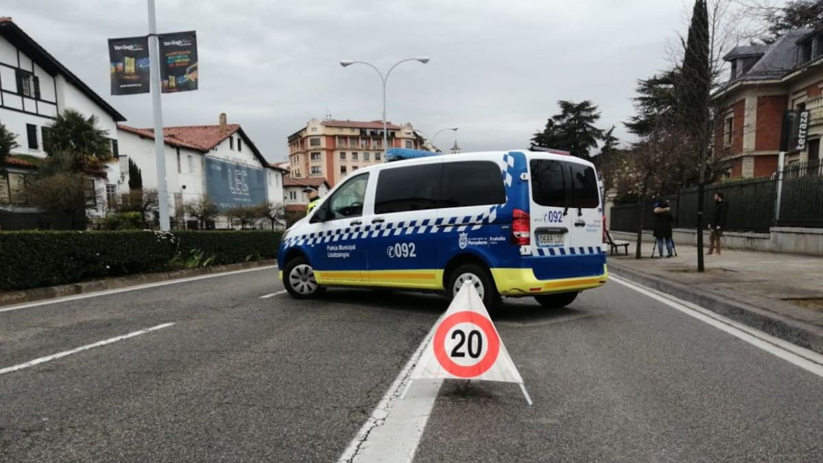 Desciende un 26% los heridos graves en accidentes en Pamplona en 2025