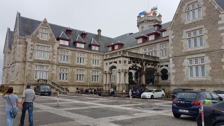 Palacio de la Magdalena, sede de los cursos de verano de la UIMP