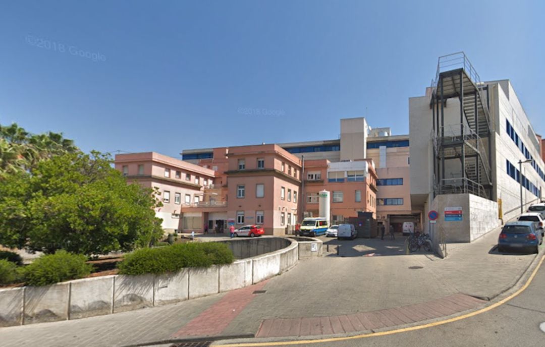 Una façana de l&#039;hospital de Palamós