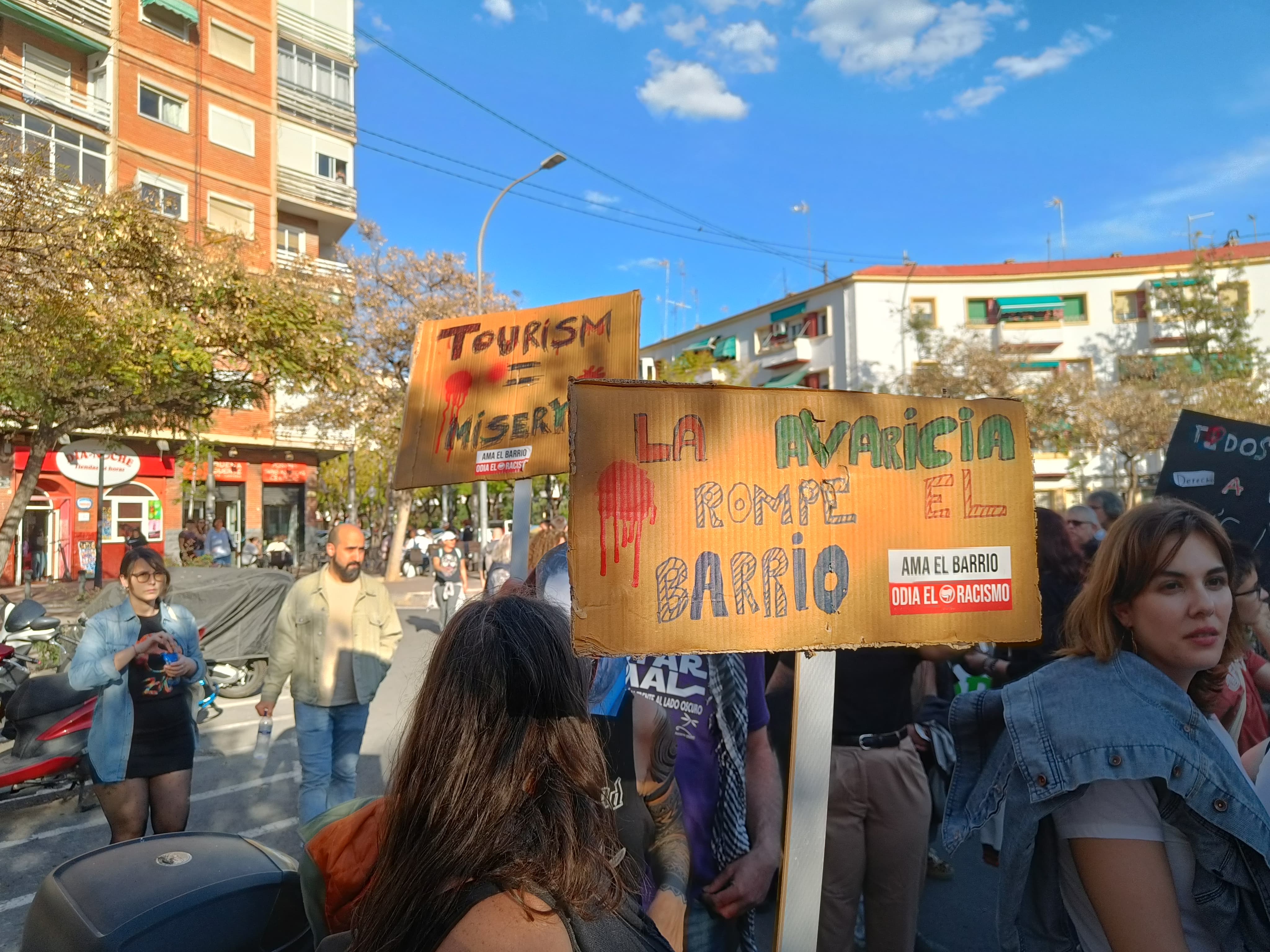 Manifestación por el derecho a la vivienda en Alicante. Foto: Cadena SER