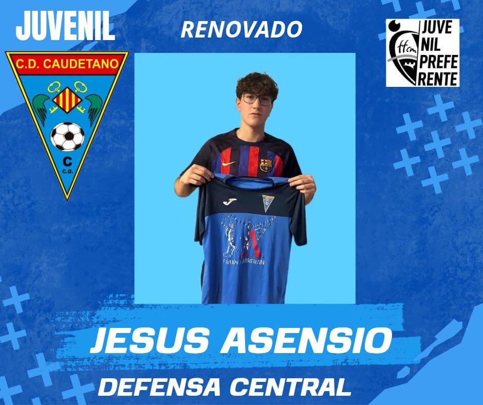Jesús Asensio, renovado