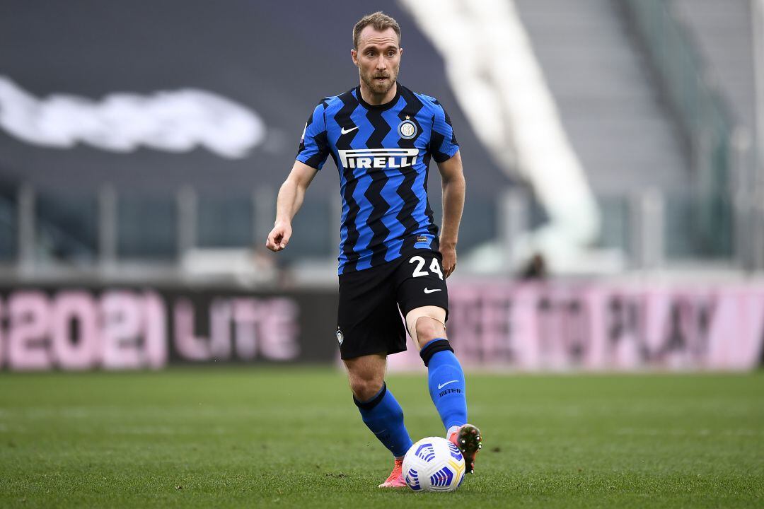 Christian Eriksen con el Inter de Milán