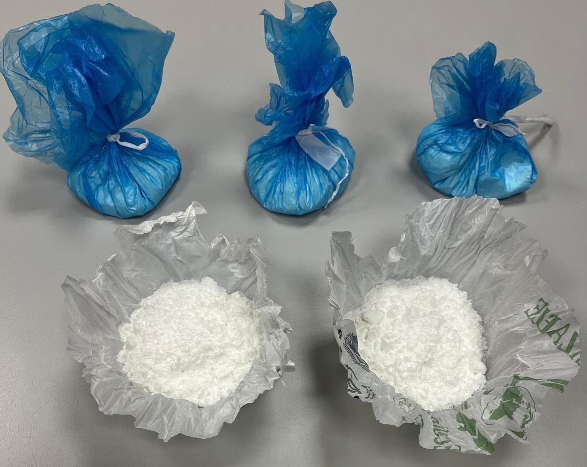 Cocaína incautada en Andújar.