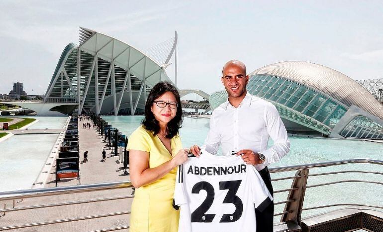 Abdennour con Lay Hoon