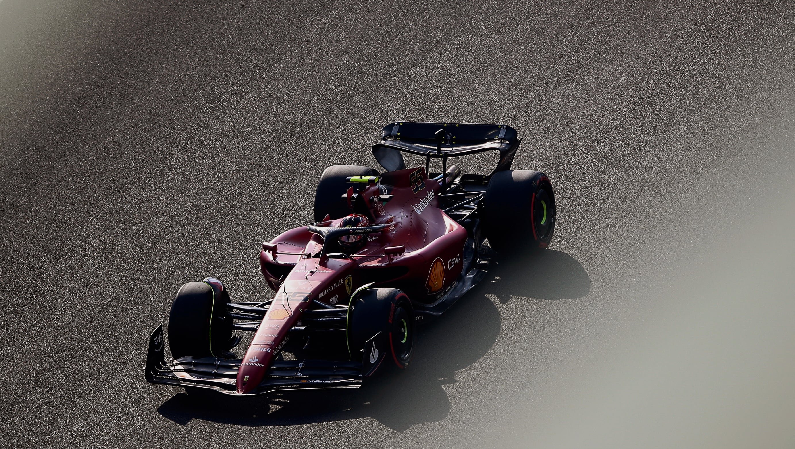 Carlos Sainz en el GP de Abu Dhabi EFE/EPA/ALI HAIDER