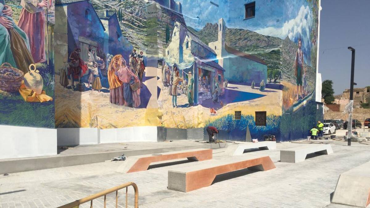 Elda inaugurará el anfiteatro de la nueva plaza de Arriba con una actuación musical en el mes de julio