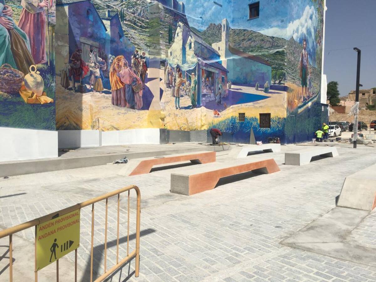 Elda inaugurará el anfiteatro de la nueva plaza de Arriba con una actuación musical en el mes de julio