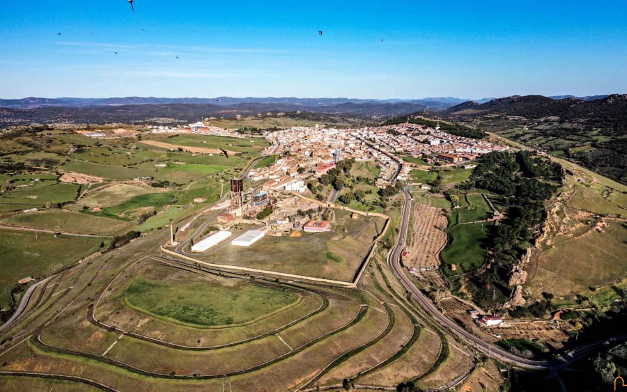 Minas del Almadén. Fuente:  Diputación de Ciudad Real