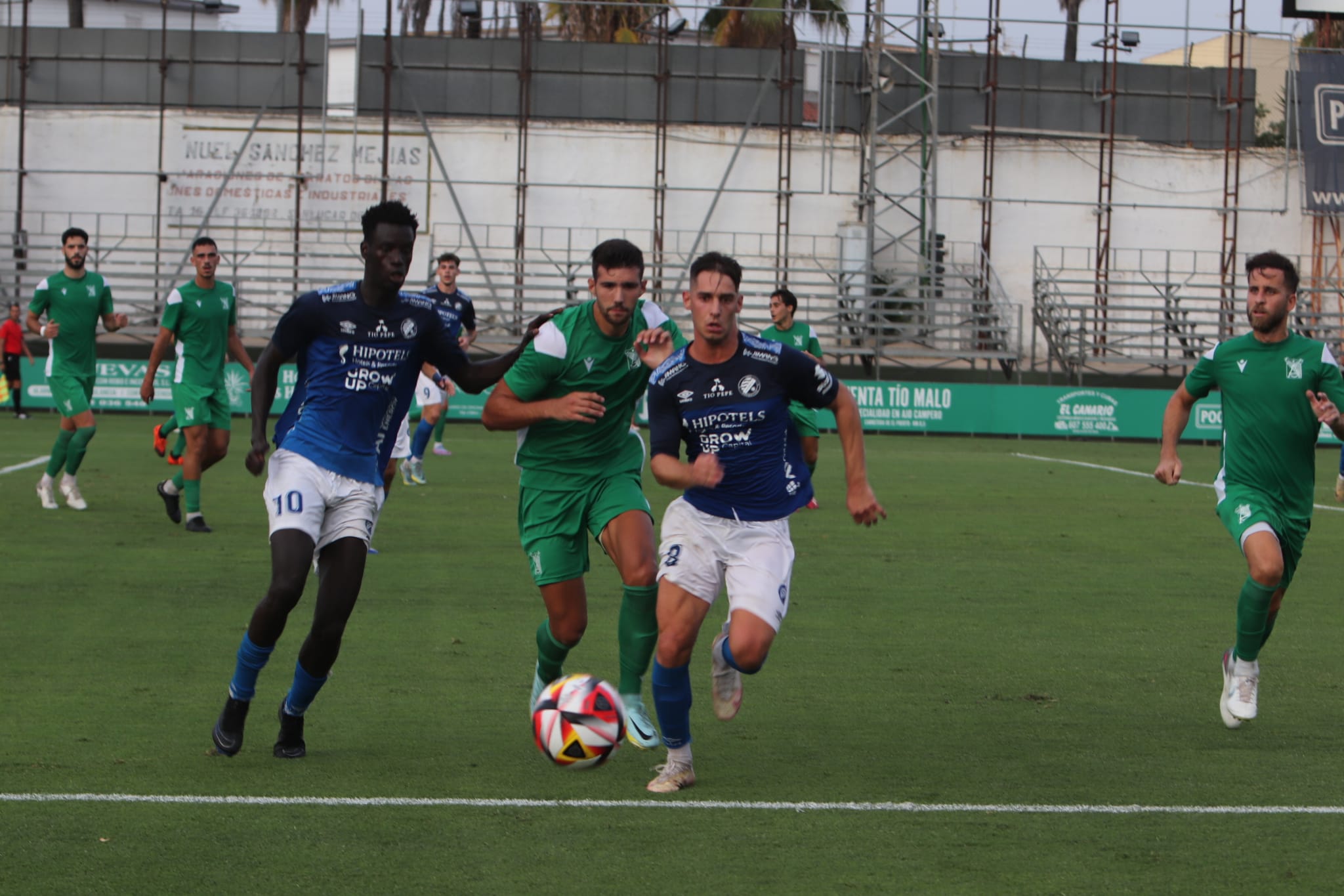 Partido entre el Xerez DFC y el Sanluqueño