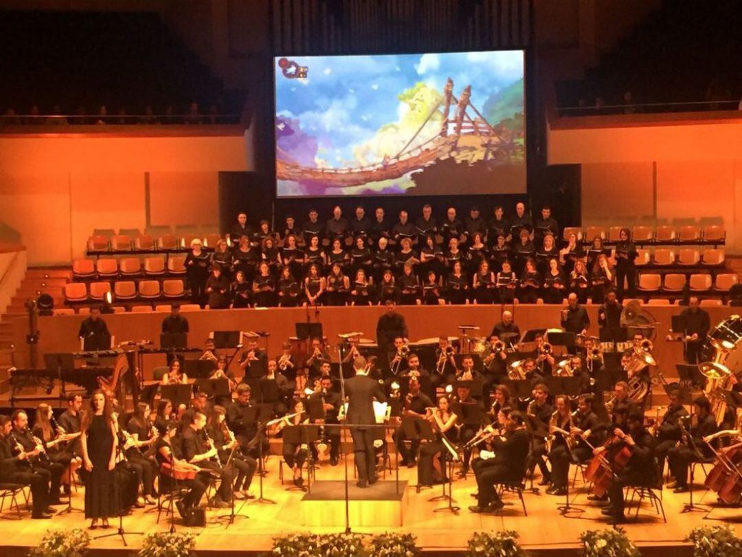 Actuación de la Games and Symphonies