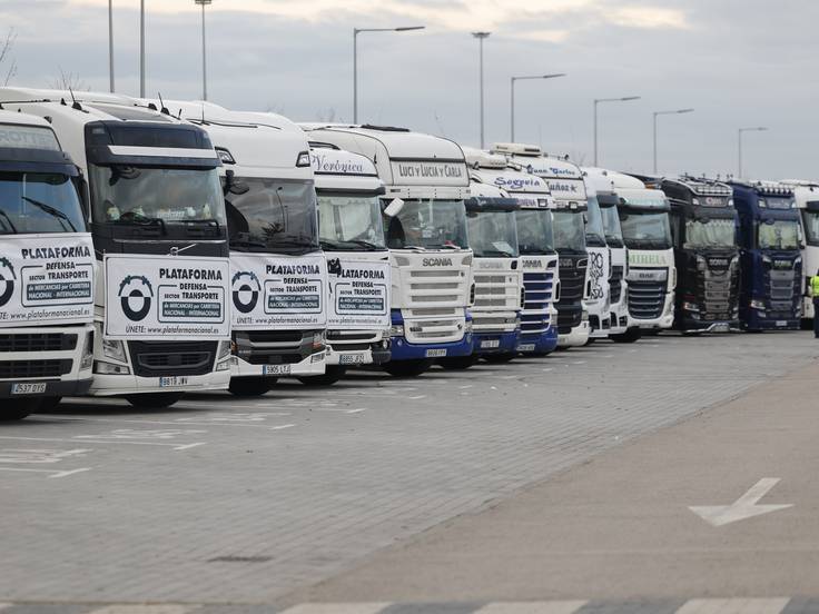 Paros en el transporte