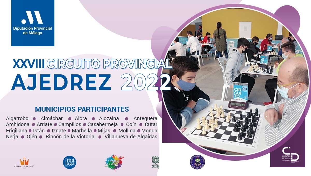 El circuito provincial de ajedrez se iniará en Alozaina a finales del mes de mayo