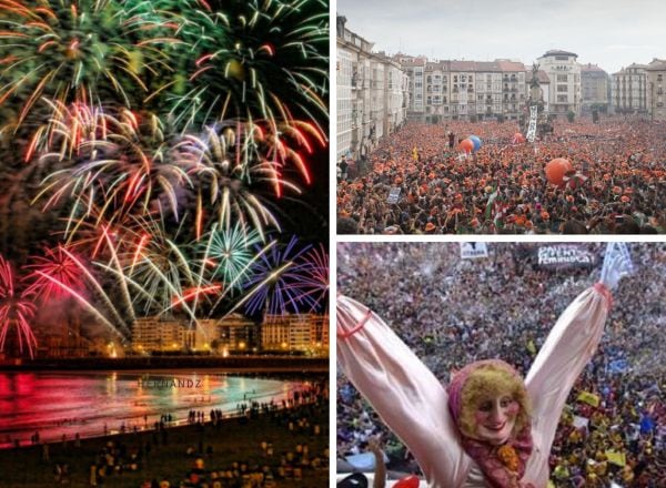 Bilbao, Vitoria-Gasteiz y Donostia deciden conjuntamente suspender sus respectivas fiestas