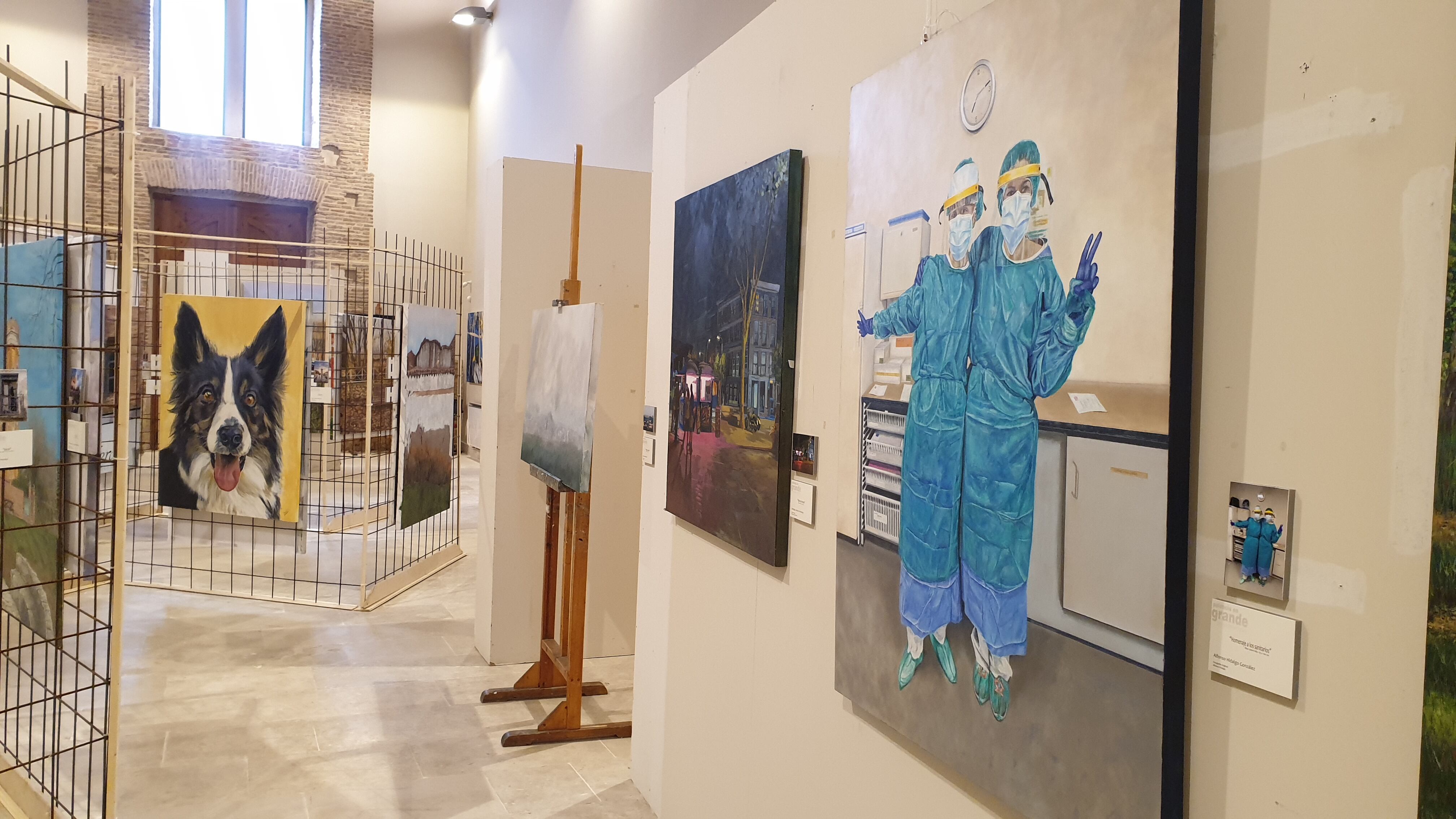 Obras de la muestra Palencia en Grande