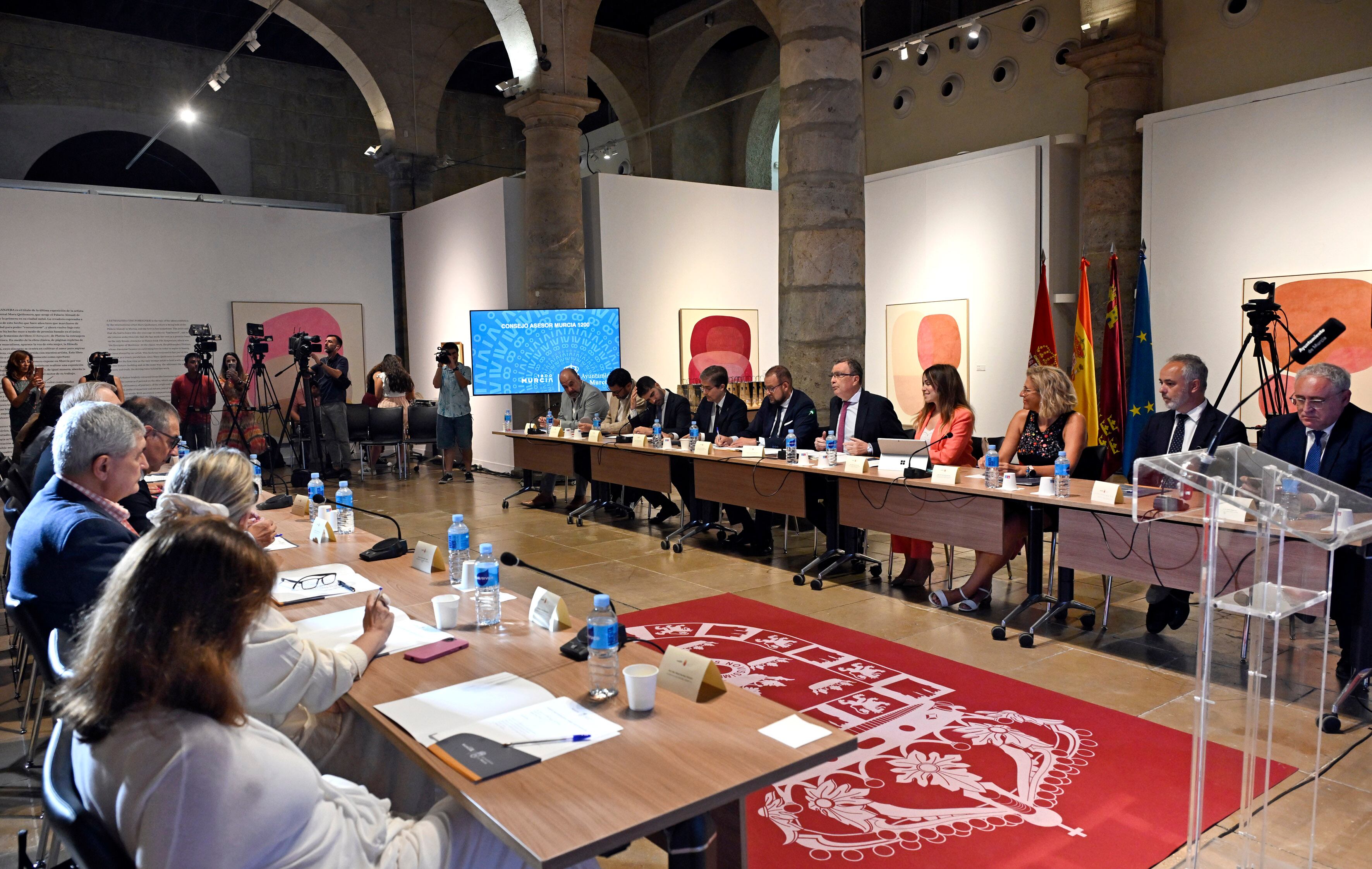Reunión trimestral del Comité Organizador y Consejo Asesor de Murcia 1200