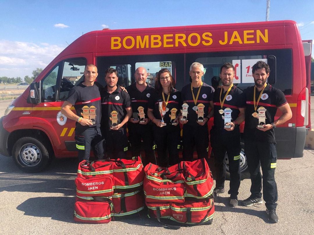 Equipo de Rescate de Bomberos.