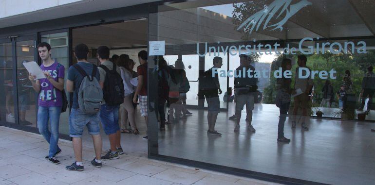 La facultat de Dret.