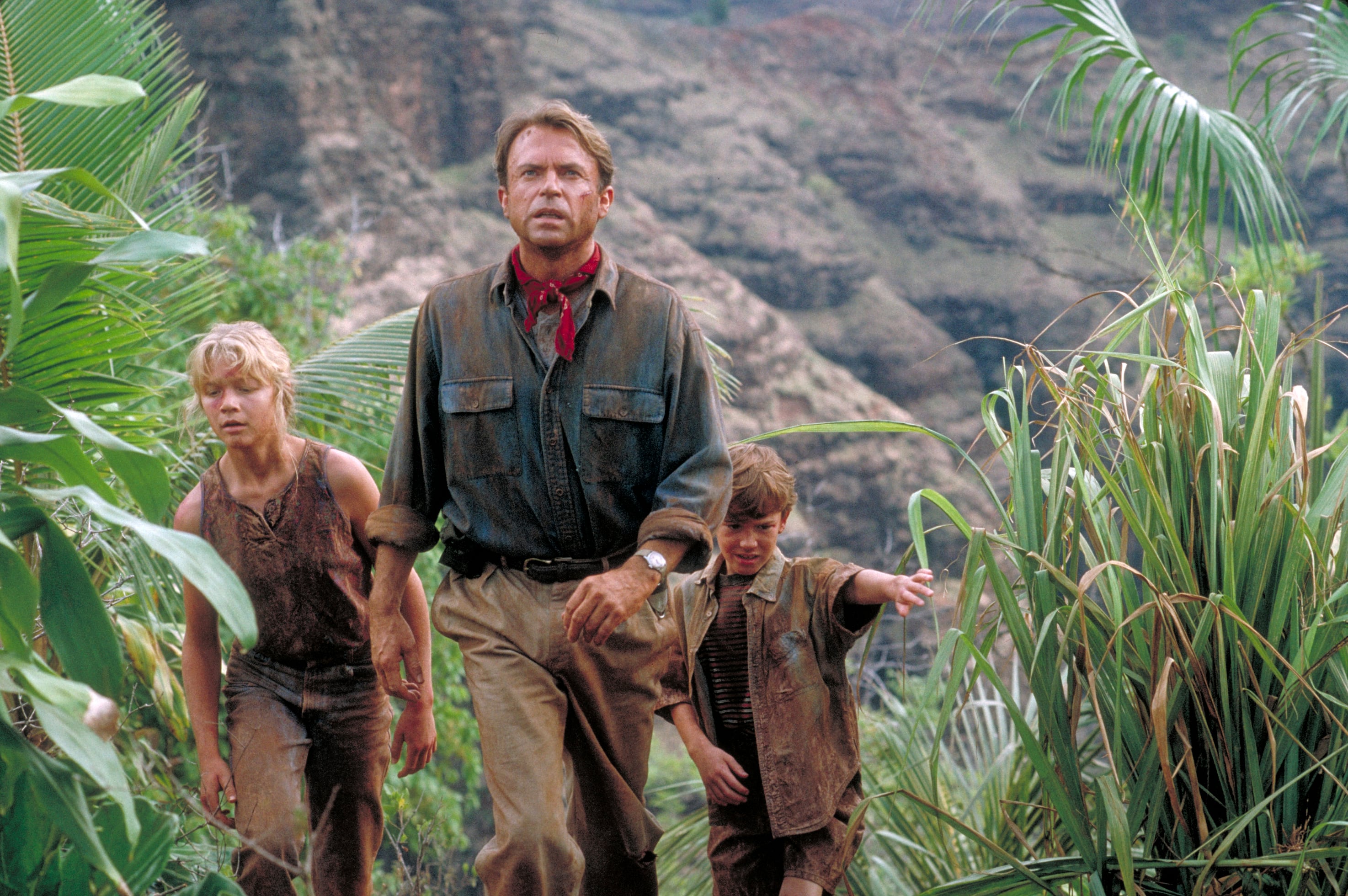 Sam Neill en la película &#039;Jurassic Park&#039;