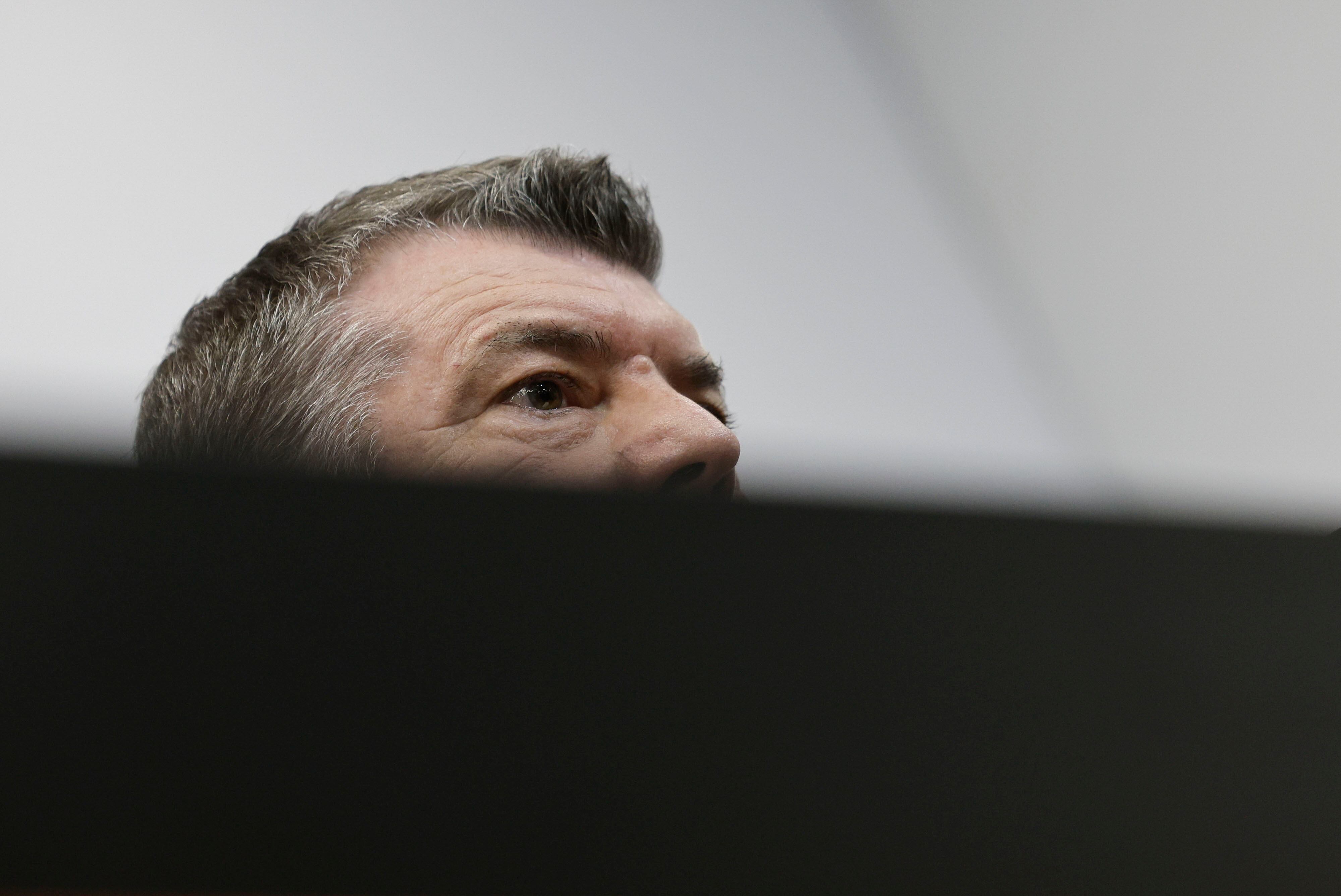 VALENCIA, 06/10/2025.-Ron Gourlay, CEO del Valencia CF, este lunes durante la rueda de prensa en el Media Center de la Ciutat Esportiva de Paterna.-EFE/ Kai Forsterling
