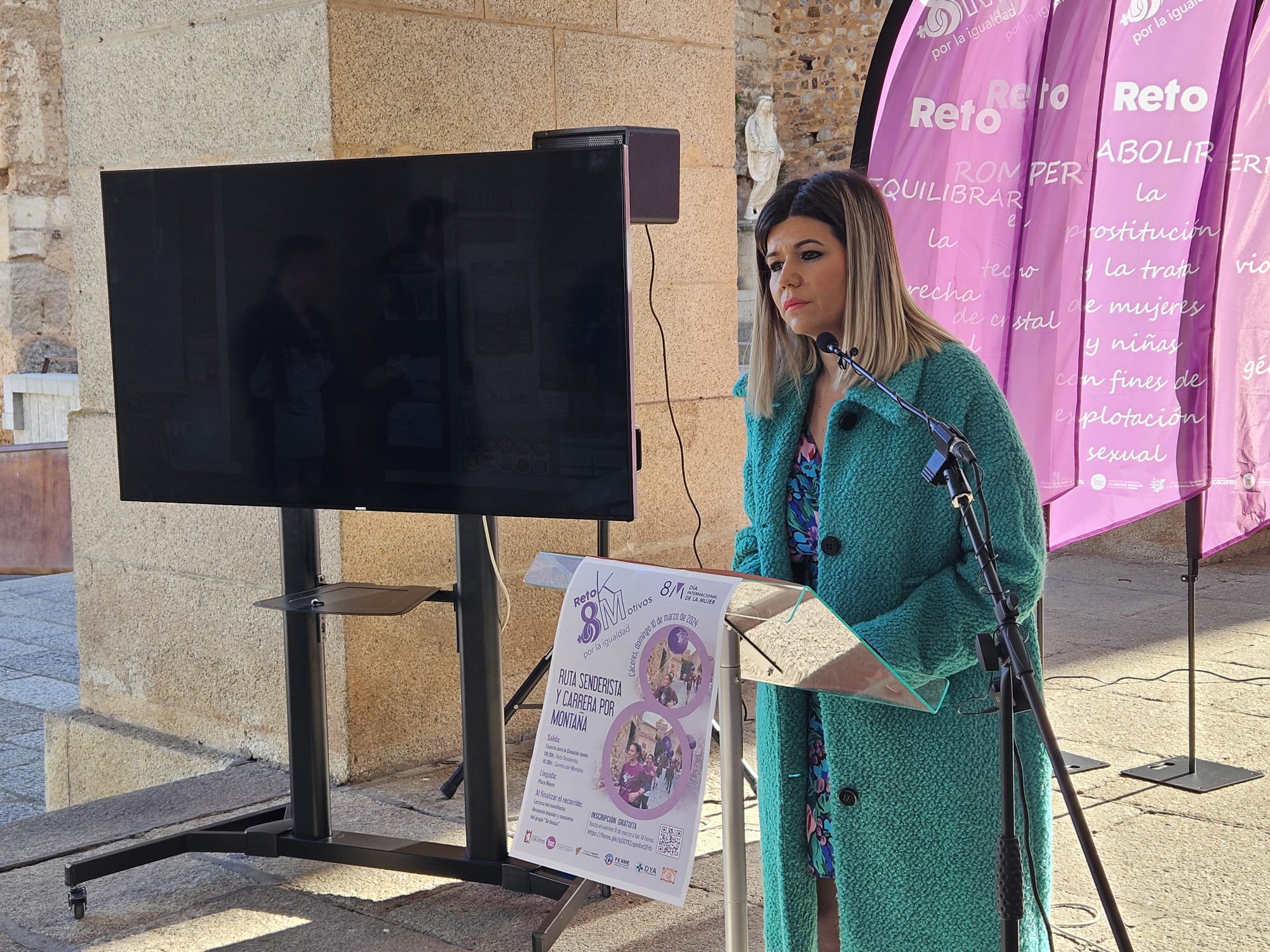 Encarna Solís, concejala del Ayuntamiento de Cáceres encargada del IMAS.