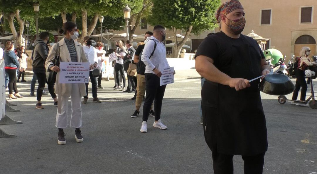 Protesta de hosteleros