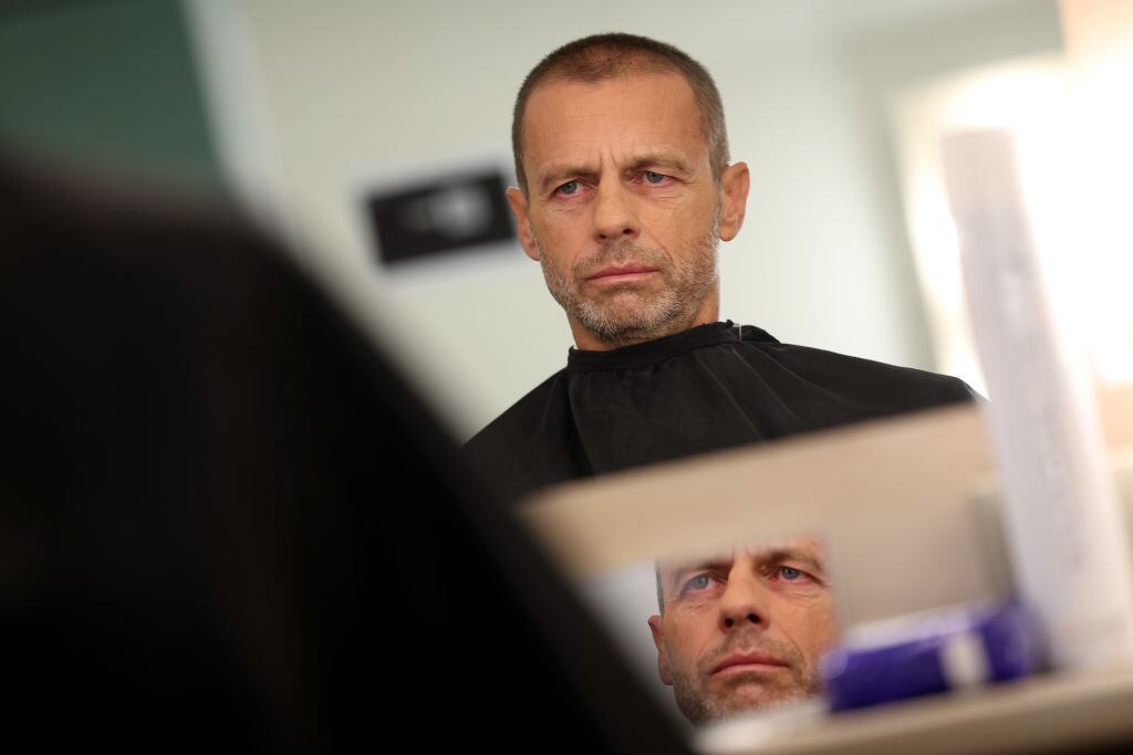 El presidente de la UEFA, Aleksander Ceferin. (Photo by Joosep Martinson - UEFA/UEFA via Getty Images)