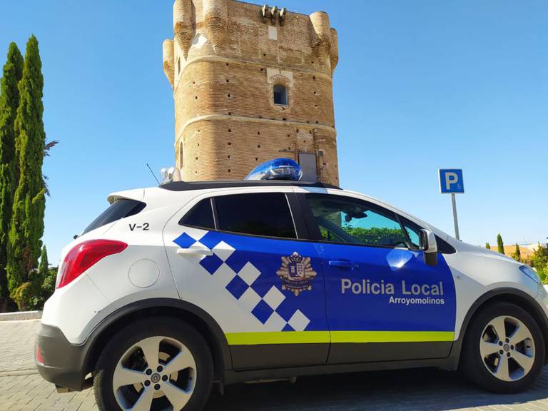 Vehículo de la Policía Local de Arroyomolinos