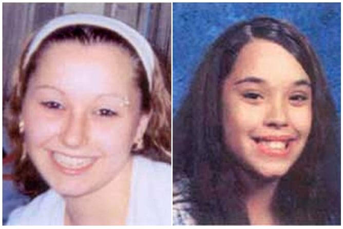 Amanda Marie Berry y Georgina Lynn Dejesus, dos de las jóvenes secuestradas hace una década