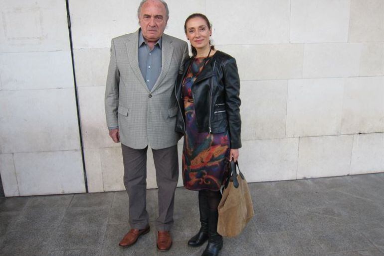 Josep Lluís Albinyana y Rosana Pastor